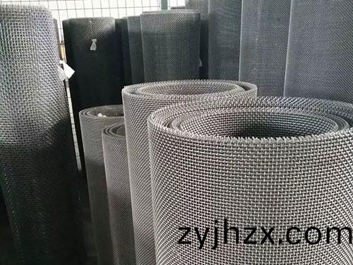 黑鋼絲篩(shai)網